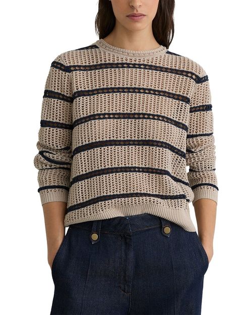 Skylar Open Knit Stripe Jumper
