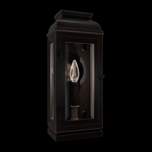 Oil Rubbed Bronze Outdoor Wall Mount from the La Motte Collection