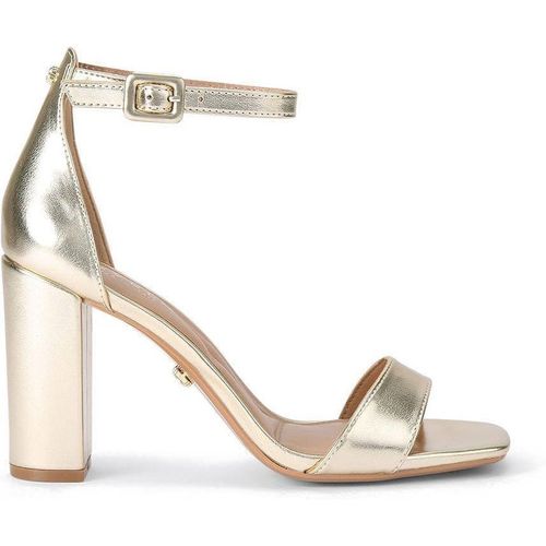 Carvela 'regatta Heel' Heels In Gold