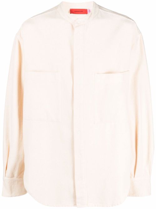 Snap button down shirt - Neutrals