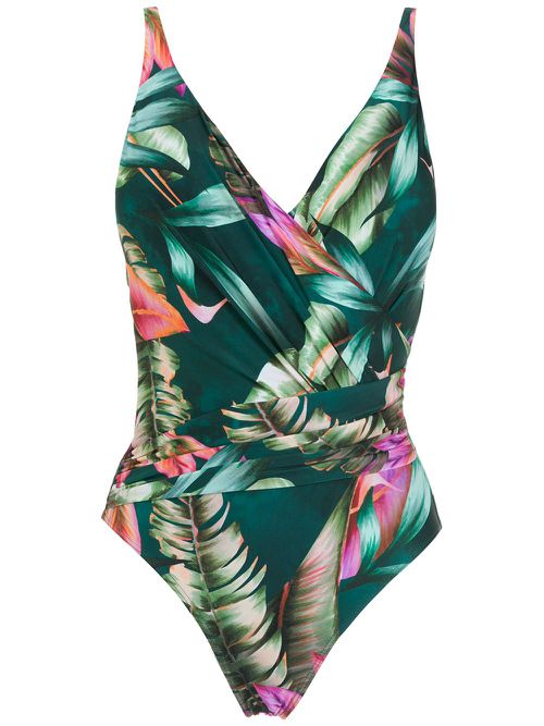 Maisa open-back swimsuit - Green