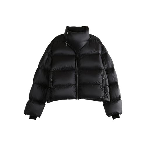 Quilted High-neck Jacket