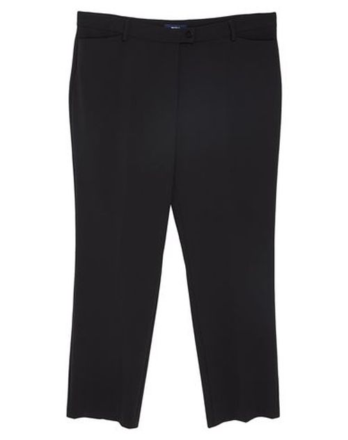 Woman Pants Black Size 6 Polyester, Virgin Wool, Elastane