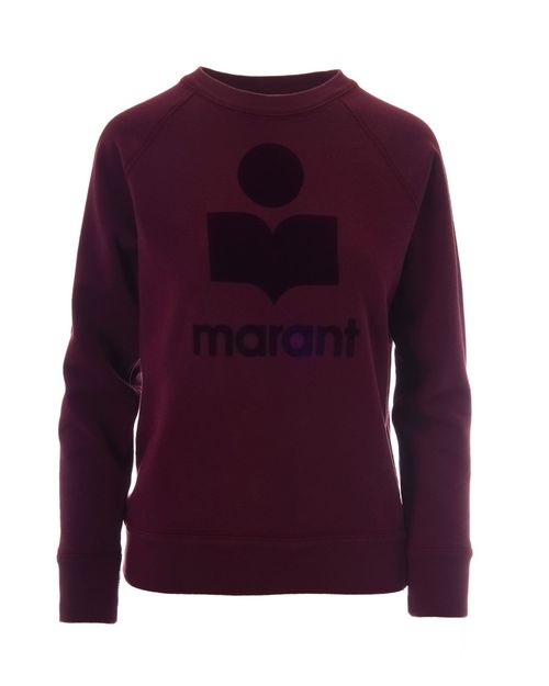 Maroon Logo Crew Neck Sweatshirt