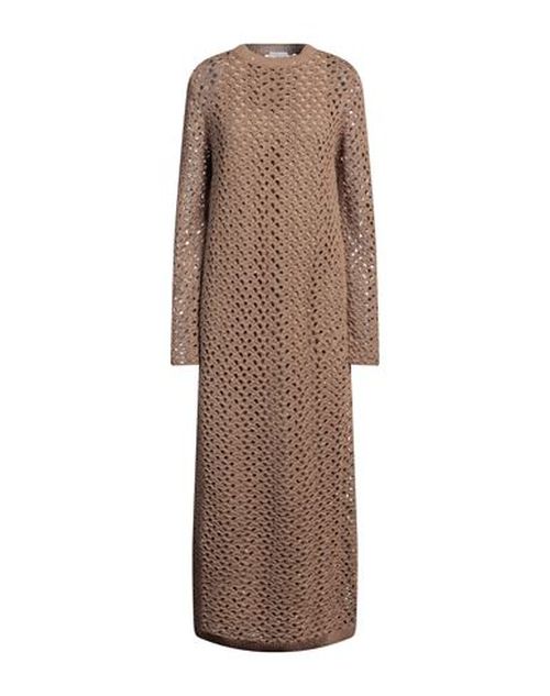 Woman Midi dress Brown