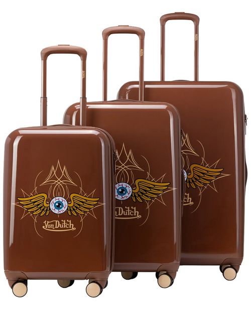 Eyeflight 3Pc Expandable Hardside Spinner Luggage Set