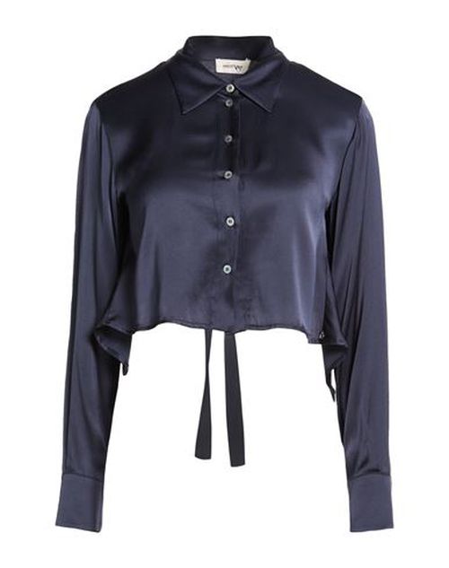 Woman Shirt Navy Size 4 Viscose