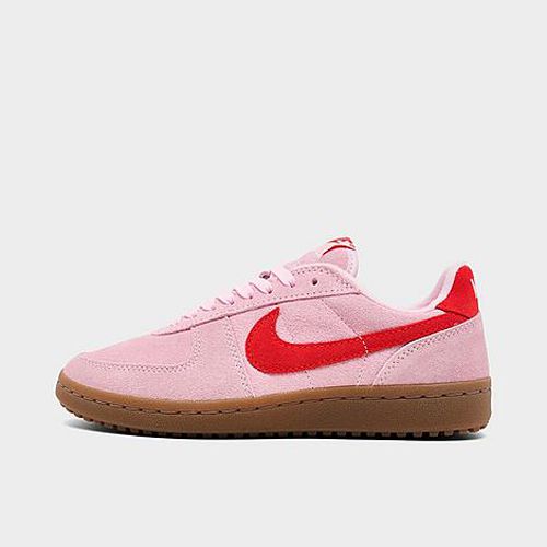 Women's Field General Suede Casual Shoes in Pink Foam/Light Crimson
