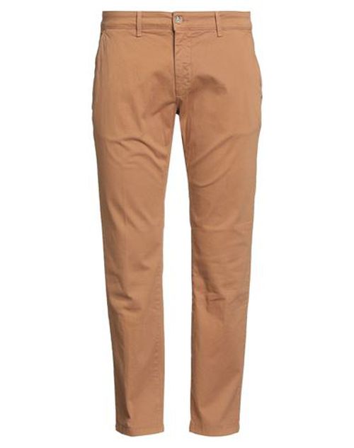 Man Pants Camel Size 30 Cotton, Elastane