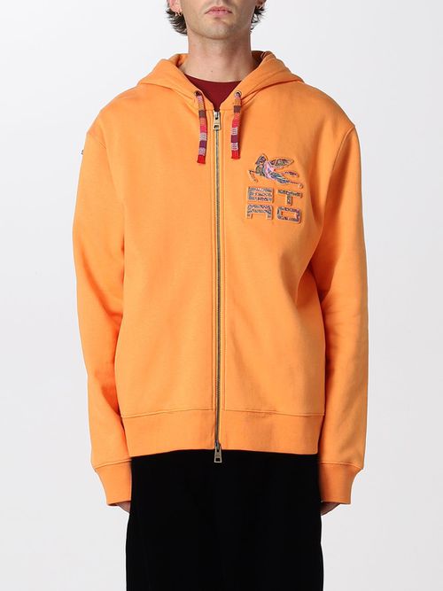 Sweatshirt Men colour Orange