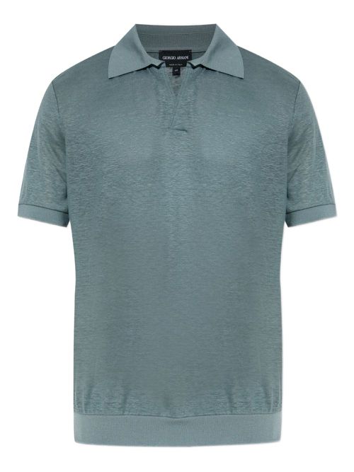 Linen T-shirt - Blue
