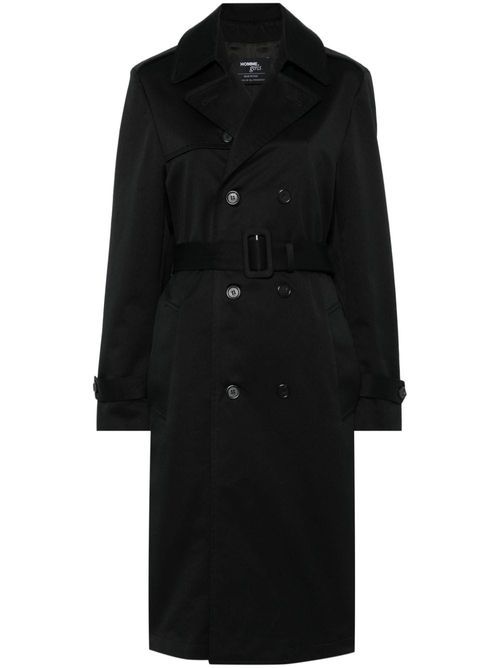 Cotton trench coat - Black