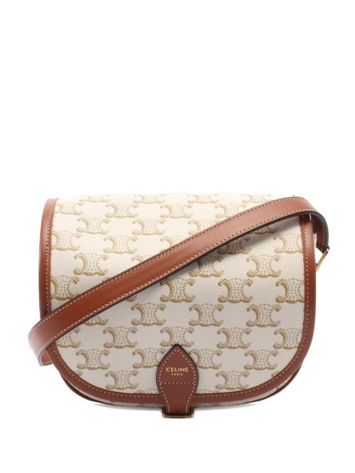 Céline Pre-Owned 여성 2020s Falco Triomphe shoulder bag - Neutrals 985496