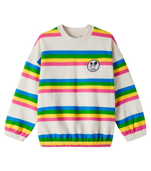 Ritzratz striped cotton jersey sweatshirt