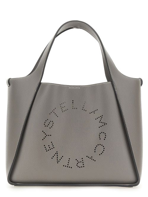 Shoulder bag with logo