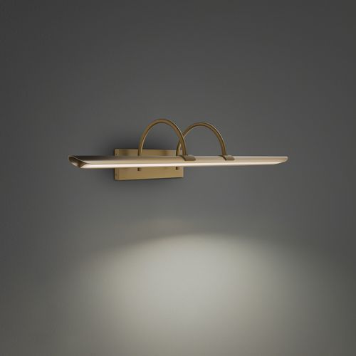 Aged Brass LED Picture Light from the Ansel Collection