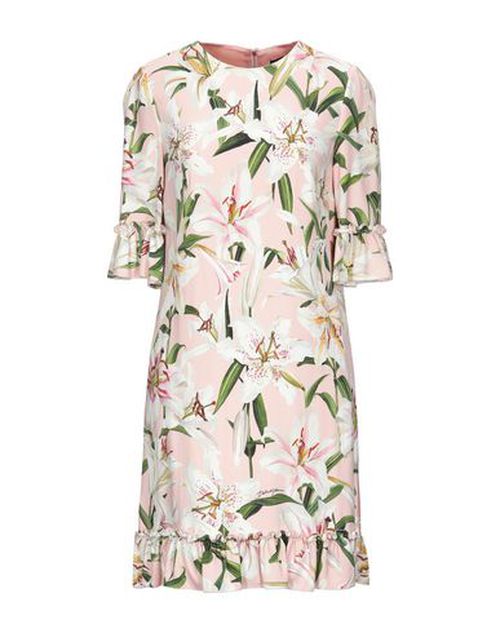 Woman Mini dress Pink Size 0 Viscose, Elastane