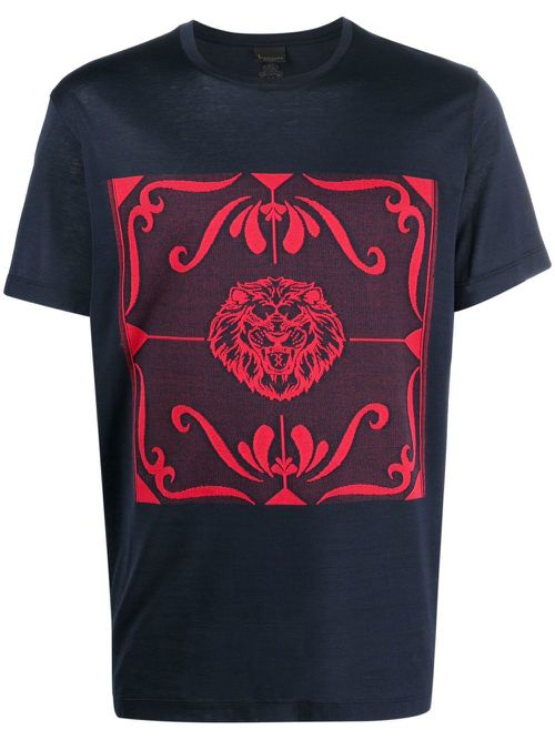 Graphic-print T-shirt - Blue