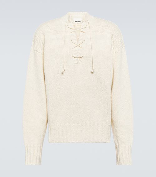Wool and silk sweater