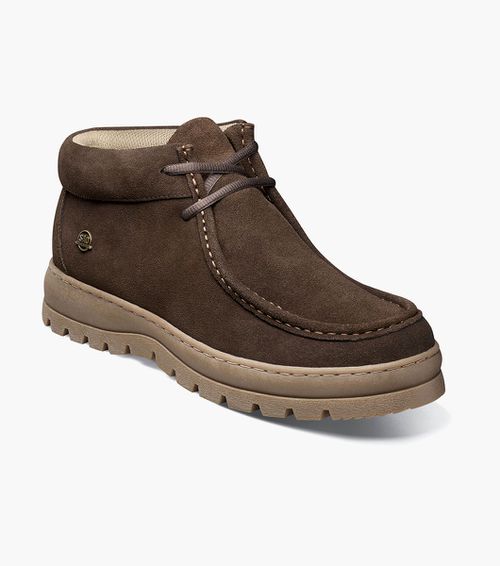 Stacy Adams Shoes Dublin II Moc Toe Boot Brown