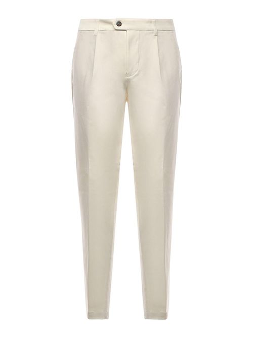 Cotton And Cashmere Trousers