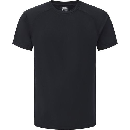 Lonsdale Mens Neckline T-Shirts in Black - X-Sma