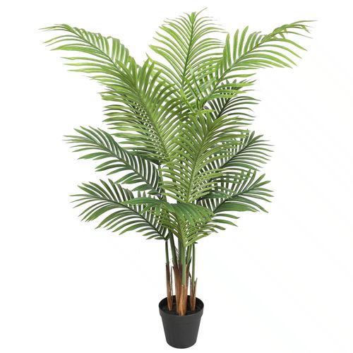 Potted Bushy Artificial Areca Palm Tree 120c