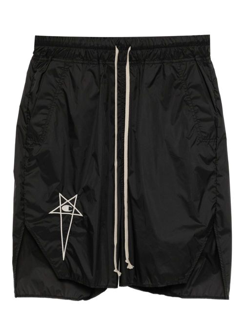 X Champion elasticated shorts - Black