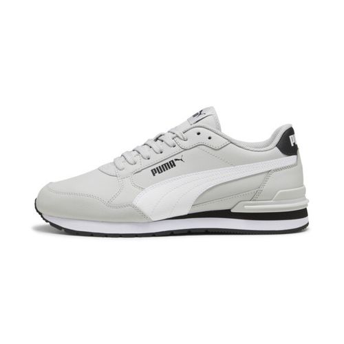 PUMA ST Runner v4 Leather Men's Sneakers in Grey