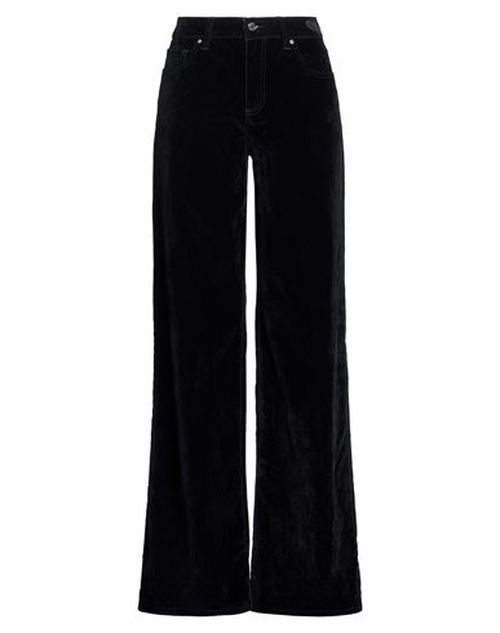 Woman Pants Black Size 24 Cotton, Lyocell, Polyester, Viscose, Elastane