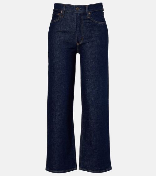 Ren high-rise wide-leg jeans