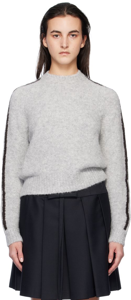 Paloma Wool Gray Grand Slam Sweater