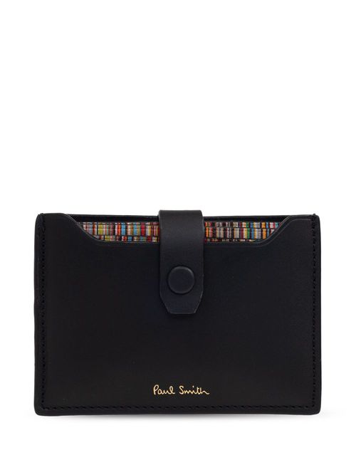Leather cardholder - Black