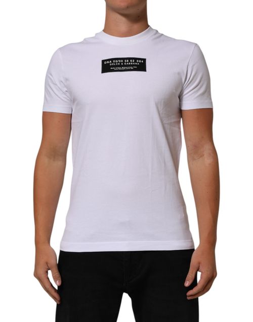 Logo-Print Cotton T-Shirt — White