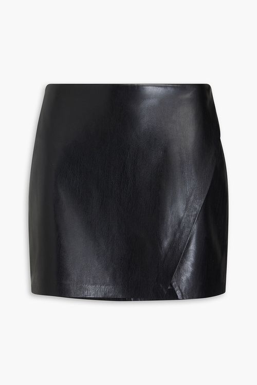 Alice Olivia - Wrap-effect mini skirt