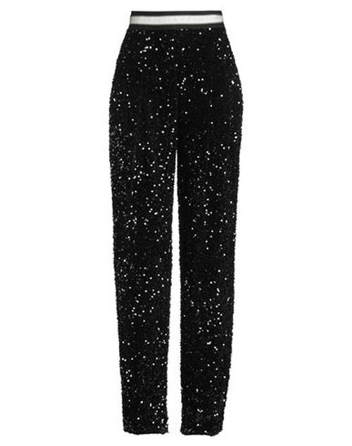 Woman Pants Black Size 6 Polyester