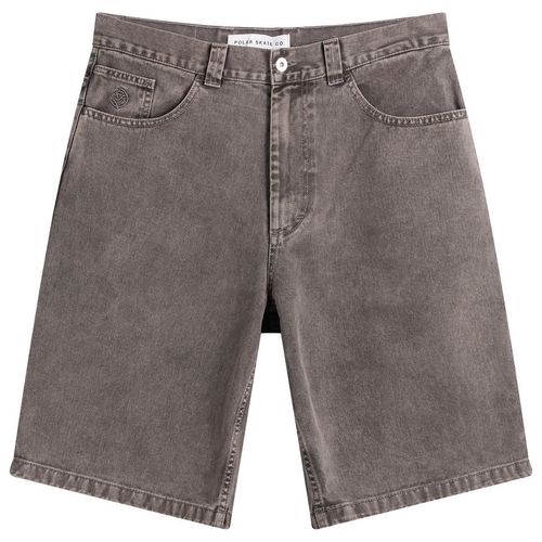 Men's Big Boy Denim Shorts in Washed Grey