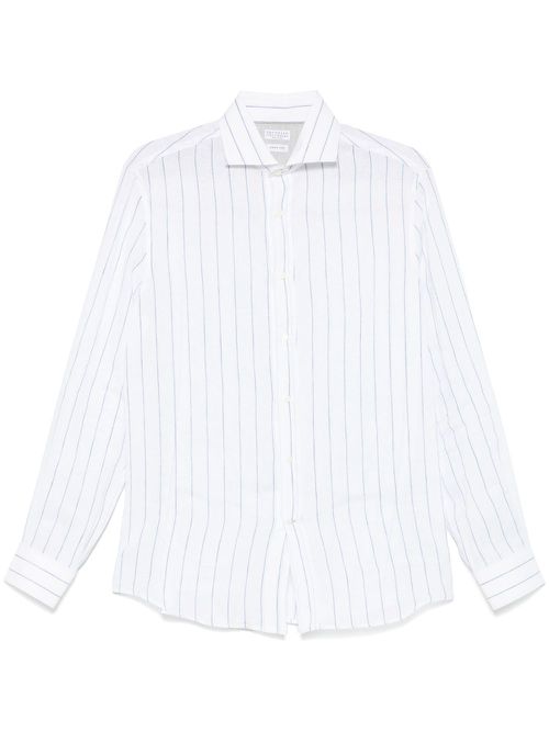 Striped shirt - White