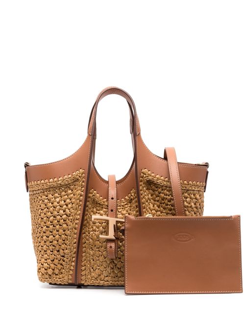 Timeless raffia tote bag - Neutrals