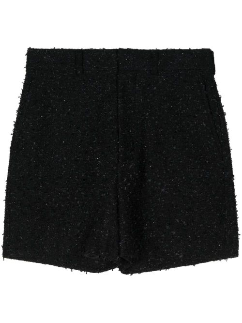 Tweed shorts - Black