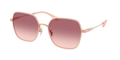 Coach HC7180D CAE93 Asian Fit 94657W Women's Sunglasses Gold Size 57