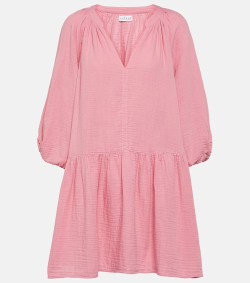 Nica cotton gauze minidress