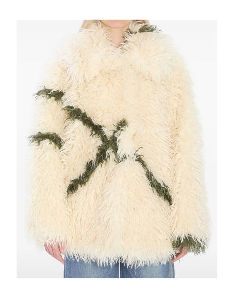 Cocoon Faux Fur Coat