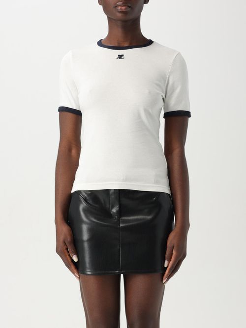 T-Shirt COURRÈGES Woman color White