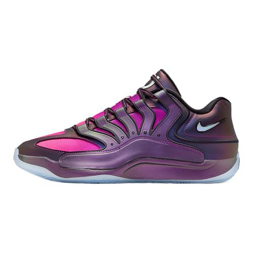 KD18 Basketball Shoes (Atomic Pink/Light Wild Mango/Apricot Agate/Photo Blue)