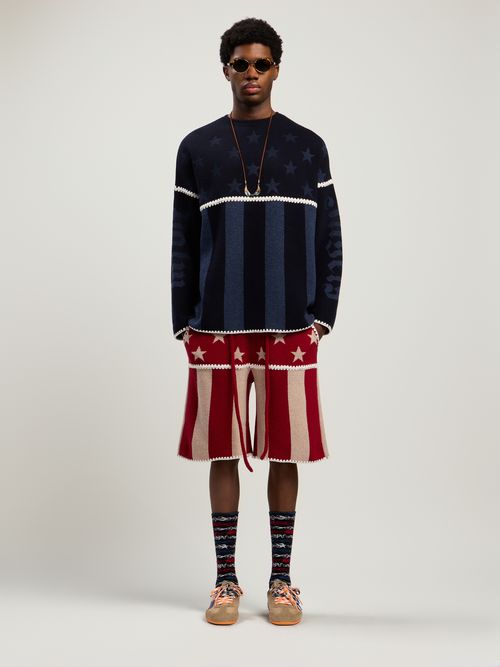 Stars&stripes Sweater Man  Navy Blue