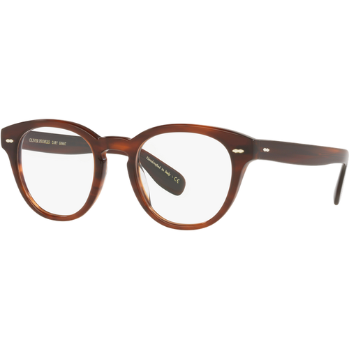 Oliver Peoples Unisex Oliver Peoples OV5413U CARY GRANT 1679 Montature da vista Acetato Tartaruga Trasparente Rotonda Normale
