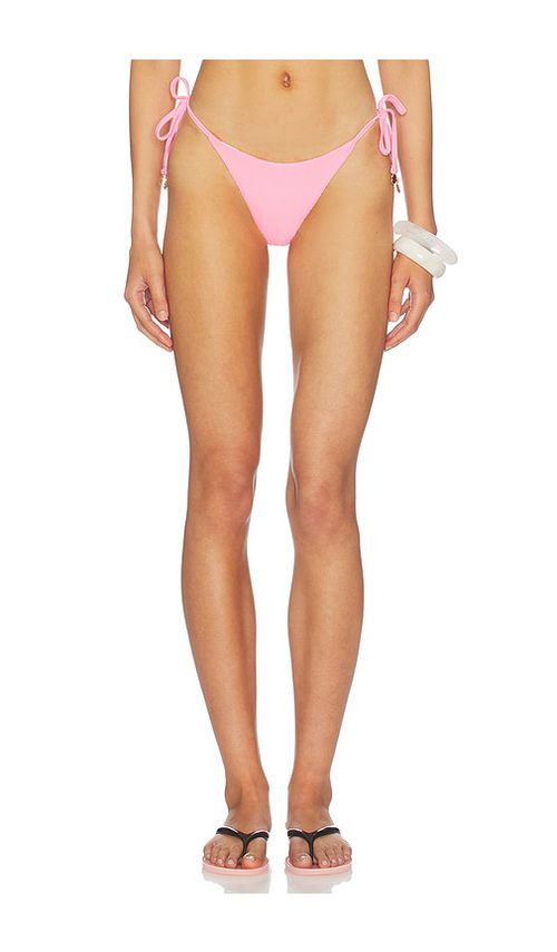 Maaji Rose Mirage Sunflash Bikini Bottom in Pink. - M also in