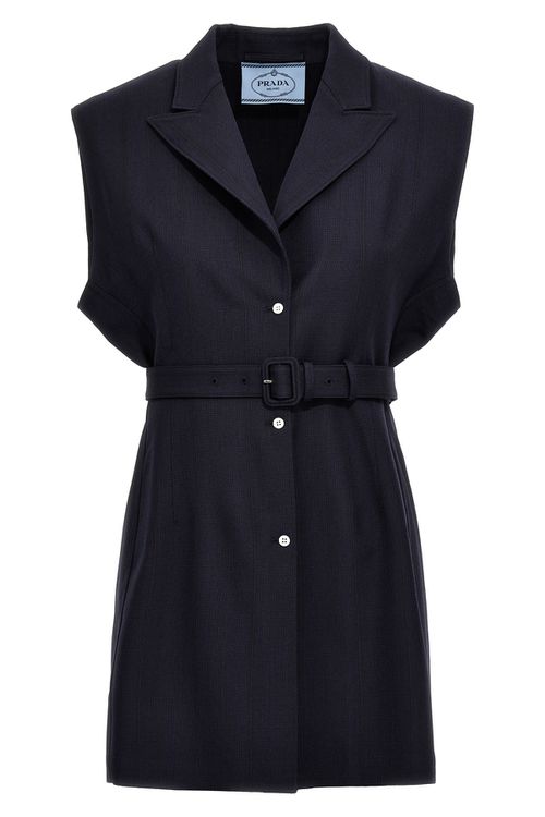 Belt Wool Vest