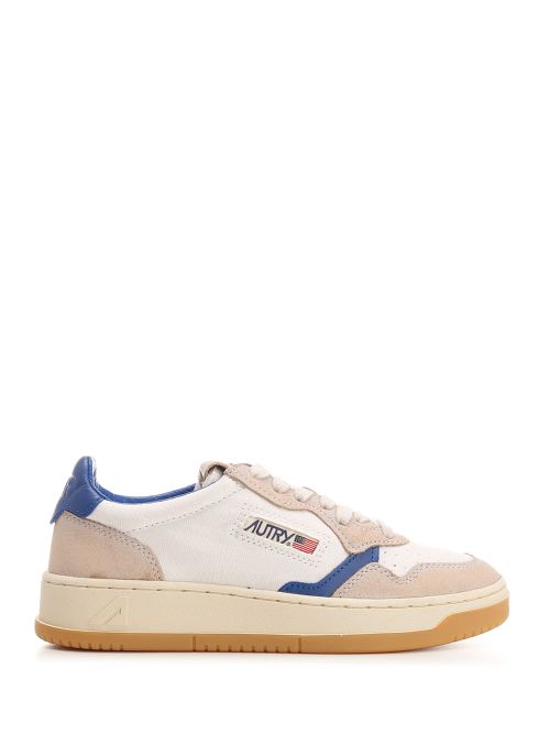 Medalist Sneakers In Leather And Canvas